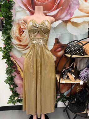 Golden dress